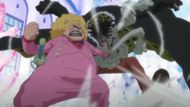 Pekom's one-punch knock-out Caribou (Image Source: Toei Animation)